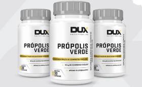 Extrato de Propolis Verde 10 mg compostos fenólicos por cápsula Kit 03 unidades -Dux Nutrition