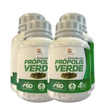 Extrato De Própolis Verde 500Mg 60 Cápsulas Kit Com 4 Potes Extrato De Própolis Verde 500Mg 60 Cápsulas Kit Com 4 Potes