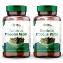 Extrato de Própolis Verde 500mg 60 Cápsulas Puro, Natural e Rico em Compostos Fenólicos Extrato de Própolis Verde 500mg 60 Cápsulas Puro, Natural e Rico em Compostos Fenólicos