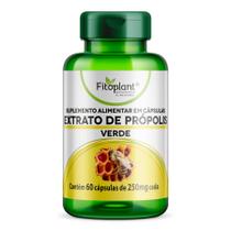EXTRATO DE PRÓPOLIS VERDE 500mg 60caps FITOPLANT