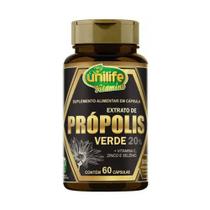 Extrato de Própolis Verde - 60 Cápsulas - Unilife Extrato de Própolis Verde - 60 Cápsulas - Unilife