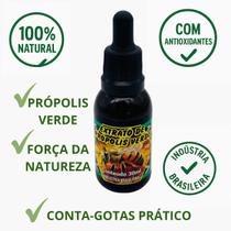 Extrato de Própolis Verde Líquido 30ml Indústria Brasileira
