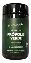 Extrato De Própolis Verde Premium 60 Cápsulas Puravida
