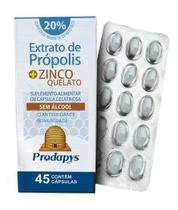 Extrato de Própolis + Zinco Quelato 400mg 45 cápsulas Prodapys - 16 - PRODAPYS