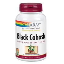 Extrato de raiz de cohosh preto 120 cápsulas da Solaray (pacote com 4)