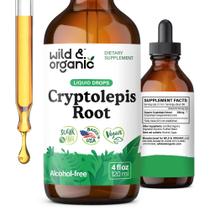 Extrato de raiz de criptolepis selvagem e orgânico de tintura 120mL Extrato de raiz de criptolepis selvagem e orgânico de tintura 120mL