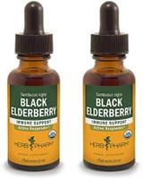 Extrato de Sabugueiro Preto Herb Pharm - 2 Frascos de 30ml