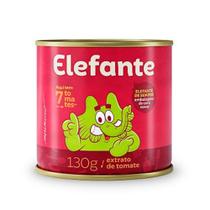 Extrato de Tomate Lata Elefante 130g - Embalagem c/ 48 unidades