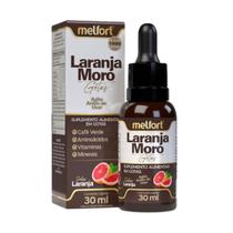 Extrato Laranja Moro Café Verde Cromo em Gotas 30ml MelFort