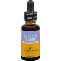 Extrato líquido Herb Pharm Burdock Blend 30ml de limpeza Extrato líquido Herb Pharm Burdock Blend 30ml de limpeza