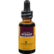 Extrato líquido Herb Pharm Hyssop 30mL certificado como orgânico Extrato líquido Herb Pharm Hyssop 30mL certificado como orgânico