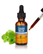 Extrato líquido Herb Pharm Lemon Balm 30mL Sistema Nervoso