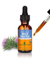 Extrato líquido Herb Pharm Milk Thistle Seed 30mL de fígado