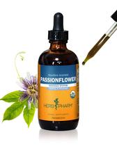 Extrato líquido Herb Pharm Passionflower 120mL orgânico