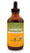 Extrato líquido Herb Pharm Turmeric Root 120mL orgânico