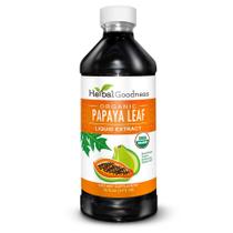 Extrato líquido Herbal Goodness Papaya Leaf 473mL Extrato líquido Herbal Goodness Papaya Leaf 473mL