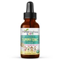 Extrato líquido tônico Tummy Support Herbal Goodness 30 ml para crianças