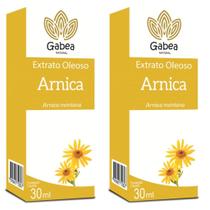Extrato Oleoso de Arnica 30ml Gabea Kit 2 Und Extrato Oleoso de Arnica 30ml Gabea Kit 2 Und