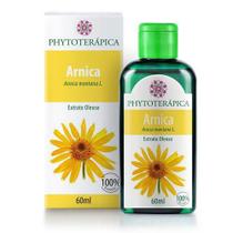 Extrato Oleoso De Arnica Puro E Natural 60Ml Phytoterapica