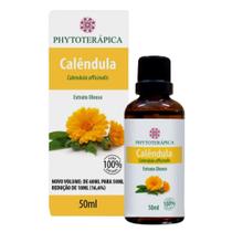 Extrato oleoso de calêndula 50ml - phytoterápica