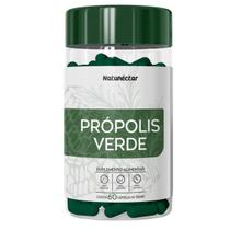 Extrato Própolis Verde Suplemento Natural 100% Puro 60 Cápsulas Green Seco Original Vitamina Encapsulado Premium