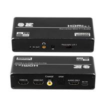 Extrator Áudio HDMI 2.1 8K 4K HDR VRR G-Sync Dolby Vision