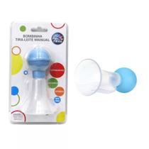 Extrator Bombinha Manual Tira Leite Azul - Pais E Filhos