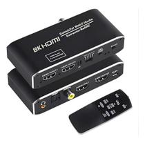 Extrator De Áudio Hdmi 8k- 60hz Com 3 Portas Arc Ópticas /p2 toslink spdif Extrator De Áudio Hdmi 8k- 60hz Com 3 Portas Arc Ópticas /p2 toslink spdif