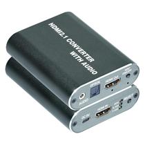 Extrator de áudio HDMI Bytecc 8K com SPDIF óptico preto Extrator de áudio HDMI Bytecc 8K com SPDIF óptico preto
