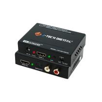 Extrator de Áudio HDMI J-Tech Digital 4K60Hz - JTD18G-H5CH2