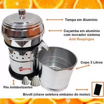 Extrator De Frutas Em Inox Tam. P 500W Potência 3 Litros Cr