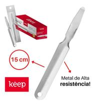 Extrator De Grampo Em Metal Keep Tipo Espátula Kit C/3 Unidades