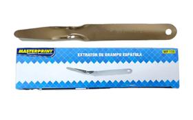 Extrator De Grampo Espátula Galvanizado Tira Grampo Kit 12un
