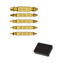 Extrator De Parafuso Danificado De Cabeça Dupla, Ferramenta Para Remoção De Parafuso Quebrado,