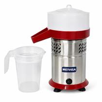Extrator de Suco Industrial Inox 300W ESL Metvisa 127V Vermelho Extrator de Suco Industrial Inox 300W ESL Metvisa 127V Vermelho