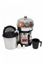 Extrator de Suco Industrial Inox 500W Bivolt com Caçamba Redonda Antirrespingo Extrator de Suco Industrial Inox 500W Bivolt com Caçamba Redonda Antirrespingo