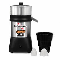 Extrator de Suco Industrial Skymsen EX Super Inox 0,5CV Bivolt para Laranja e Limão Extrator de Suco Industrial Skymsen EX Super Inox 0,5CV Bivolt para Laranja e Limão