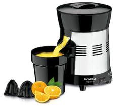 Extrator de Sucos Turbo Premium Mondial Preto e Inox 250W E-10