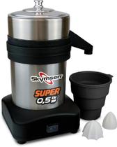 Extrator Espremedor De Suco Inox Com Câmara Em Inox E 0,5 Cv