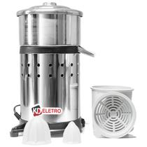 Extrator Espremedor Inox Industrial Médio Laranja Sucos Frutas -- Bares Cozinhas Restaurantes