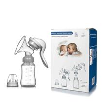 Extrator leite materno bomba mamadeira tira leite extratora mama coletor alimento manual bebe bpa free portatil