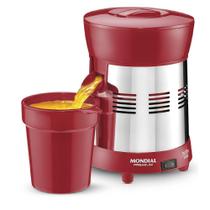 Extrator Mondial Turbo Premium E-24 Biv Vermelho/inox