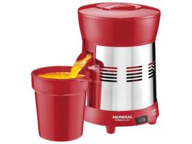 Extrator Mondial Turbo Premium E-24 Biv Vermelho/inox Extrator Mondial Turbo Premium E-24 Biv Vermelho/inox