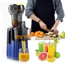 Extrator Profissional Vegetais Frutas Inteiras,Separação Automática Suco E Bagaço - NEGOCSAC