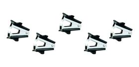 Extrator Removedor De Grampos Tipo Piranha Preto Kit 5