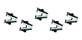 Extrator Removedor De Grampos Tipo Piranha Preto Kit 5