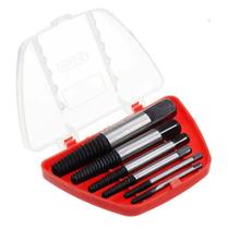 Extrator Saca Parafusos Quebrados Jogo 3 A 25 Mm Kit 6 Peças
