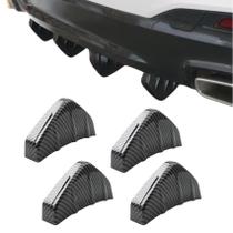 Extrator Traseiro Difusor Efeito Carbono Universal 4 Pontos Extrator Traseiro Difusor Efeito Carbono Universal 4 Pontos