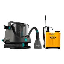 Extratora e Higienizadora Portatíl Wap Spot Cleaner W2 com Pulverizador Costal Agrícola 20 litros