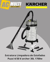 Extratora Limpadora de Estofados Puzzi 4 30 karcher 30L 1700w